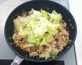 レタス炒飯作り方5写真