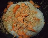 ハロウィン★鮭ちらしのサーモン丼作り方1写真