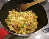 栗のスープパスタ作り方4写真