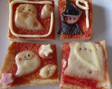 簡単朝ごぱん♪ハロウィントースト作り方7写真