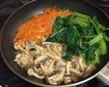 副菜に☆小松菜としめじの煮物♡作り方4写真