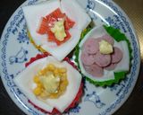 お弁当に♥簡単彩り　はんぺんカップ作り方3写真