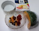 南瓜とドライフルーツのココットカマン作り方1写真