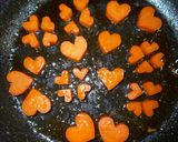 お弁当に作り置き♥ハートの人参グラッセ作り方3写真