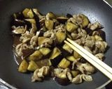 なすと豚肉のスタミナピリ辛丼♡作り方9写真