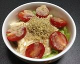 簡単☆豆腐とトマトのサラダ作り方7写真