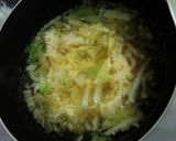 白菜と卵のとろとろ中華スープ♡作り方5写真