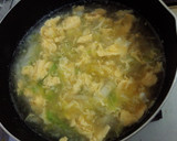 白菜と卵のとろとろ中華スープ♡作り方6写真