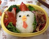キャラおにぎり★トリぺん(はんぺんズ)作り方4写真