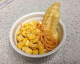 ナポリタンとポテトでココットカマン✨作り方4写真