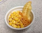 ナポリタンとポテトでココットカマン✨作り方4写真