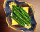 ゴマ香るいんげんのニンニク醤油和え♬作り方2写真