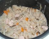 明太子のプチプチ炊き込みご飯作り方5写真