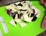 茄子とベーコンのトマトソース作り方1写真