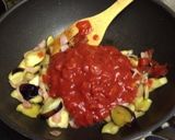 茄子とベーコンのトマトソース作り方4写真