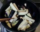 豚肉と茄子の甘辛味噌炒め作り方3写真