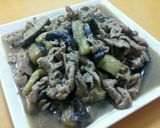 豚肉と茄子の甘辛味噌炒め作り方5写真
