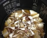 【ご飯】鶏と里芋のほっこり炊込みご飯作り方4写真
