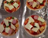 簡単！餃子の皮 de かわいいミニピザ♪作り方2写真