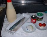 鯖フィレのカレーマヨネーズ作り方1写真