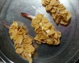コーンフレークで海老フライ作り方4写真