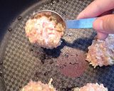 ごまだれで鶏つくね作り方4写真