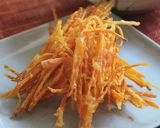 ぱりぱりっ！極細ごぼうの天ぷら作り方8写真