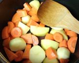 すき焼き風！？野菜と牛肉の煮込み作り方3写真