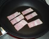 ＢＬＴサンド　バジルマヨネーズ作り方2写真