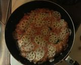 ケーキみたいに切って食べる蓮根の肉はさみ作り方3写真