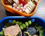 ハロウィン☆キャラ弁ミイラウィンナー作り方10写真