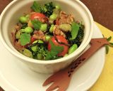 たっぷり野菜と胡桃♡　和のココットカマン作り方8写真