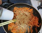 にんじん味噌きんぴら作り方8写真