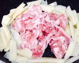 塩昆布で簡単♬しらたき＆豚肉じゃが炒め♬作り方2写真