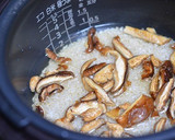 自家製肉の佃煮で簡単きのこのおこわ風ご飯作り方3写真