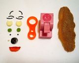 キャラ弁*エクレアさんおにぎり作り方3写真