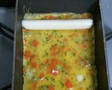 チーズINカラフル野菜卵焼き★お弁当に♫作り方2写真