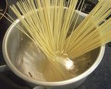 たっぷりもやし✿ラーメン風スープパスタ作り方5写真