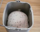 HB☆秋に✿黒ごま入り紫芋パン作り方8写真