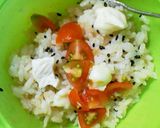 ココットinライス～味噌＊トマ＊カマン～作り方1写真