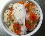 ココットinライス～味噌＊トマ＊カマン～作り方2写真
