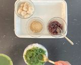 抹茶シロップのかき氷ともちもち豆腐白玉作り方6写真