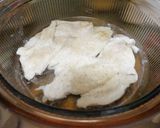 。＊水菜と鶏肉の柚子こしょうサラダ＊。作り方2写真