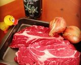 牛肉のオイルマリネ♪(下準備)作り方1写真