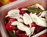 牛肉のオイルマリネ♪(下準備)作り方7写真
