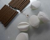 スパイダー マシュマロサンド☆ハロウィン作り方1写真