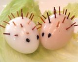 お弁当に！ハリネズミのキャラ弁♪作り方4写真