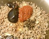 豆鼓の入った麻婆豆腐作り方2写真