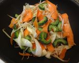 野菜たっぷり♪ゴーヤチャンプル作り方7写真
