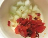 ツナと野菜と胡桃*カレーココットカマン作り方3写真